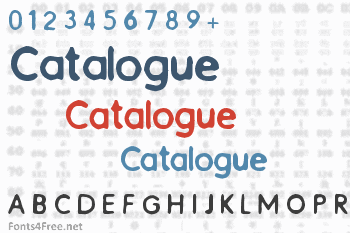 Catalogue Font