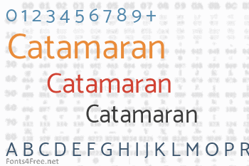 Catamaran Font