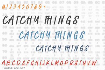 Catchy Things Font