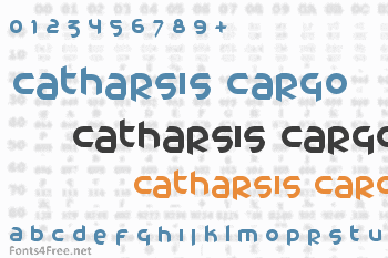 Catharsis Cargo Font