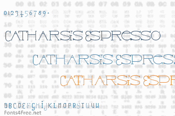 Catharsis Espresso Font