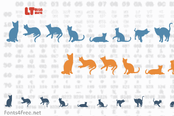 Cats vs Dogs LT Font