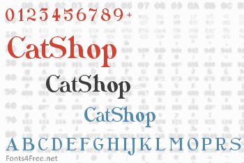 CatShop Font