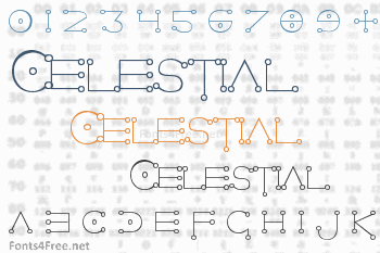 Celestial Font