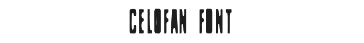 Celofan Font