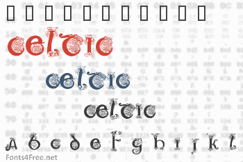 Celtic 101 Font