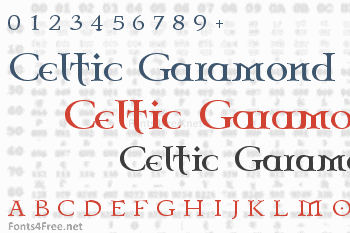 Celtic Garamond the 2nd Font