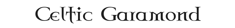 Celtic Garamond the 2nd Font