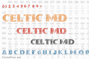 Celtic MD Font