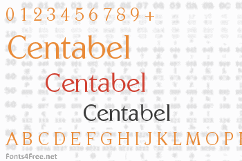 Centabel Font