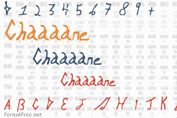 Chaaaane Font