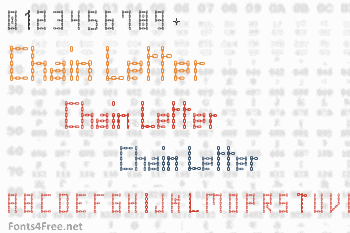 Chain Letter Font