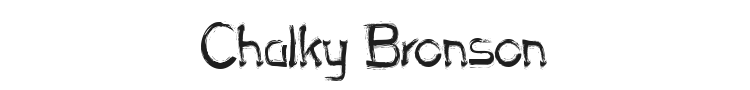 Chalky Bronson Font