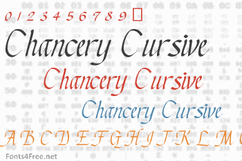 Chancery Cursive Font