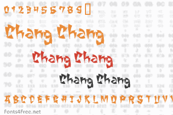 Chang Chang Font