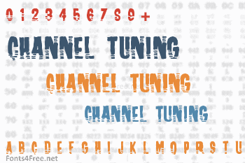 Channel Tuning Font