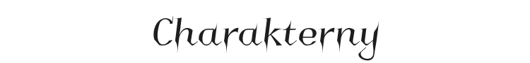 Charakterny Font