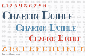 Chardin Doihle Font