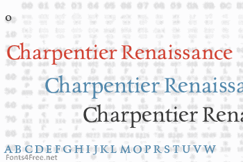 Charpentier Renaissance Pro Font