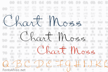 Chart Moss Font