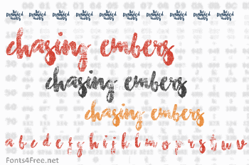 Chasing Embers Font