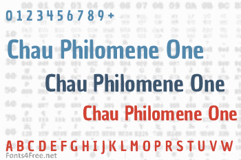 Chau Philomene One Font