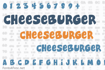 Cheeseburger Font