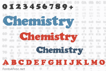 Chemistry Font