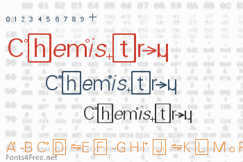 Chemistry Font