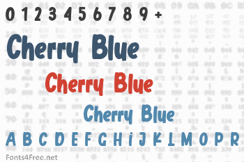 Cherry Blue Font