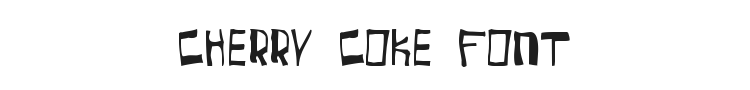 Cherry Coke Font