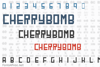 CherryBomb Font