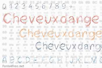 Cheveuxdange Font