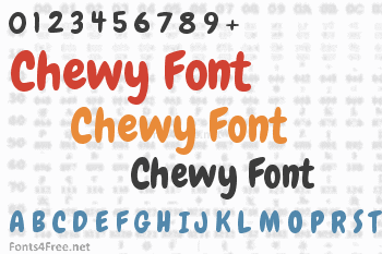 Chewy Font