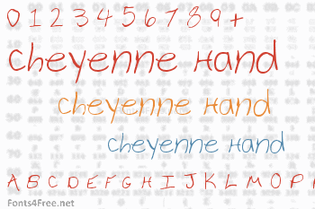 Cheyenne Hand Font