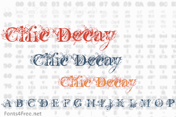 Chic Decay Font