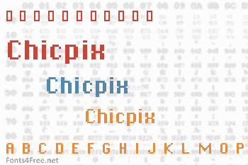 Chicpix Font