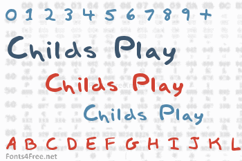 Childs Play Font