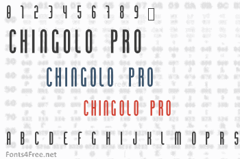 Chingolo Pro Font