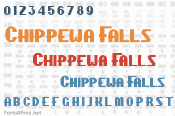 Chippewa Falls Font