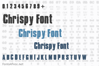 Chrispy Font