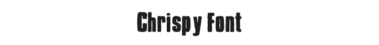 Chrispy Font