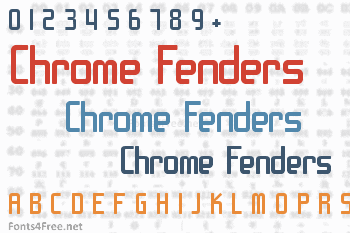 Chrome Fenders Font