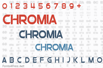 Chromia Font