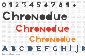 Chronodue Font