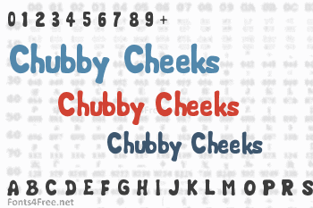 Chubby Cheeks Font