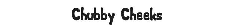 Chubby Cheeks Font