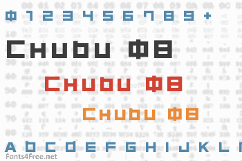 Chubu 08 Font