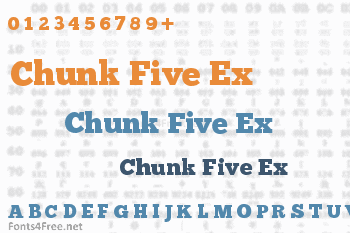 Chunk Five Ex Font