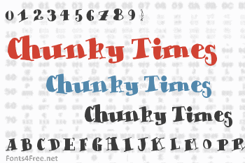 Chunky Times Font